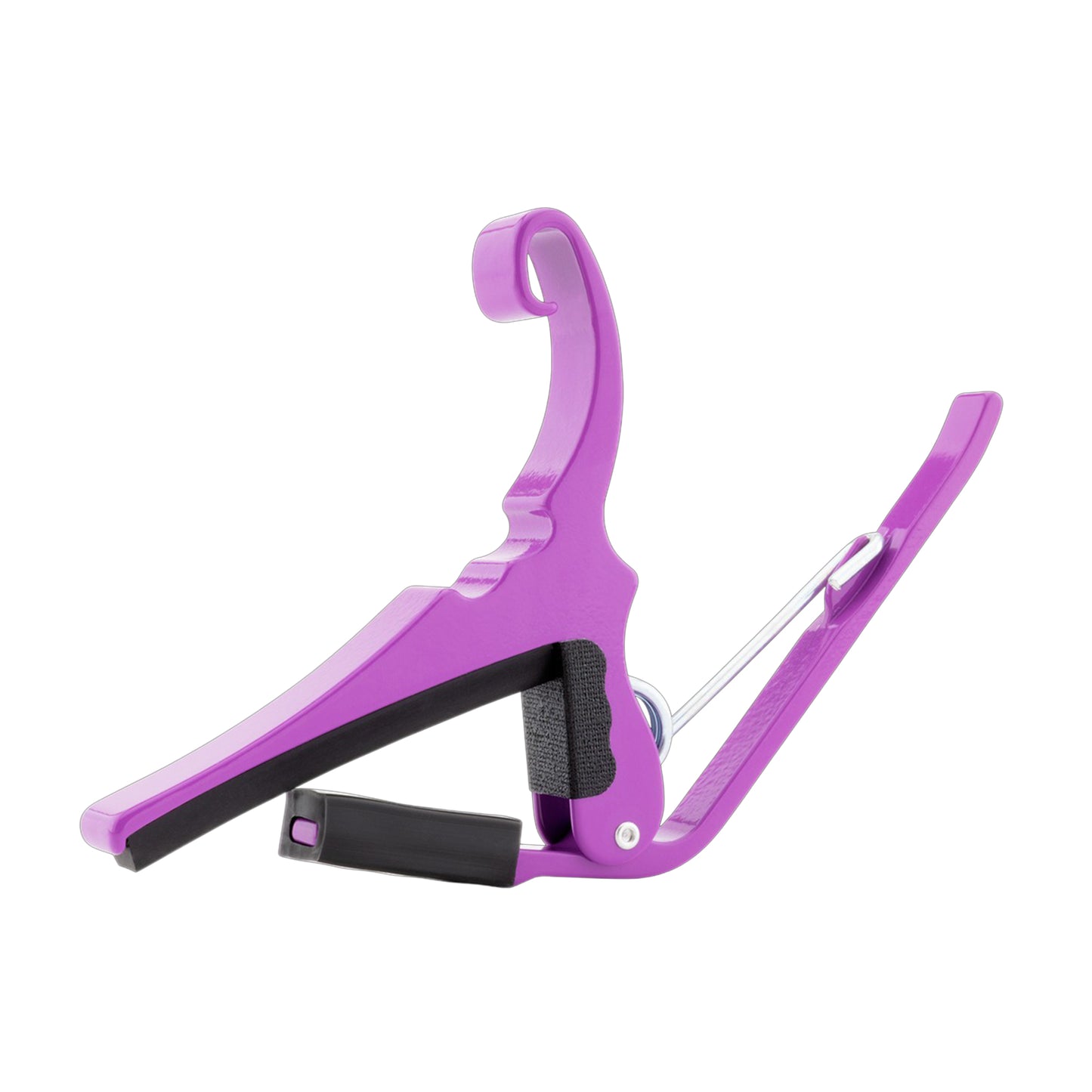 Kyser Quick-Change ColorWaves Capo for 6-String Acoustic Guitars Purple Rain Accessories / Capos