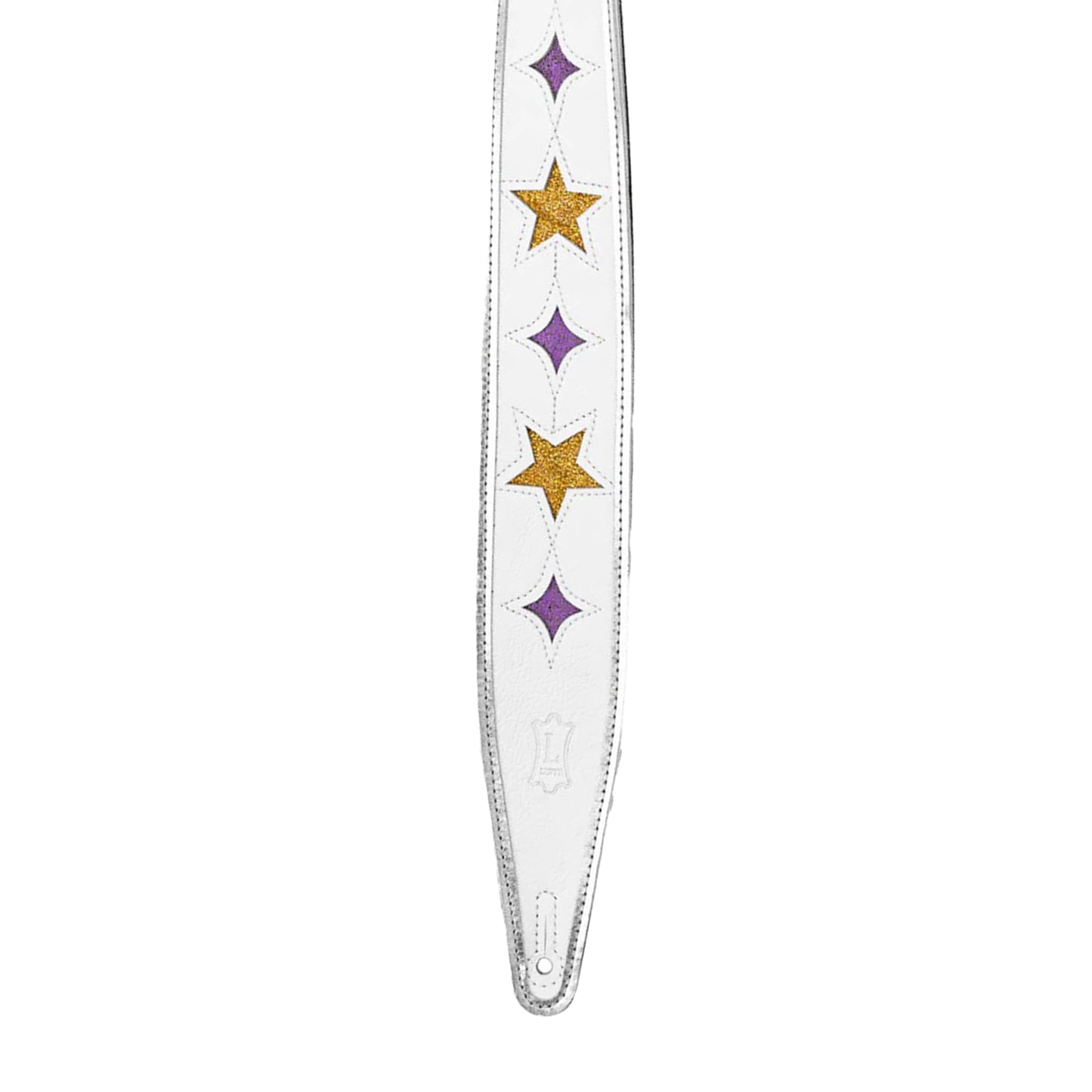 Levy's 2.5" Funky Boots Leather Guitar Strap Straps