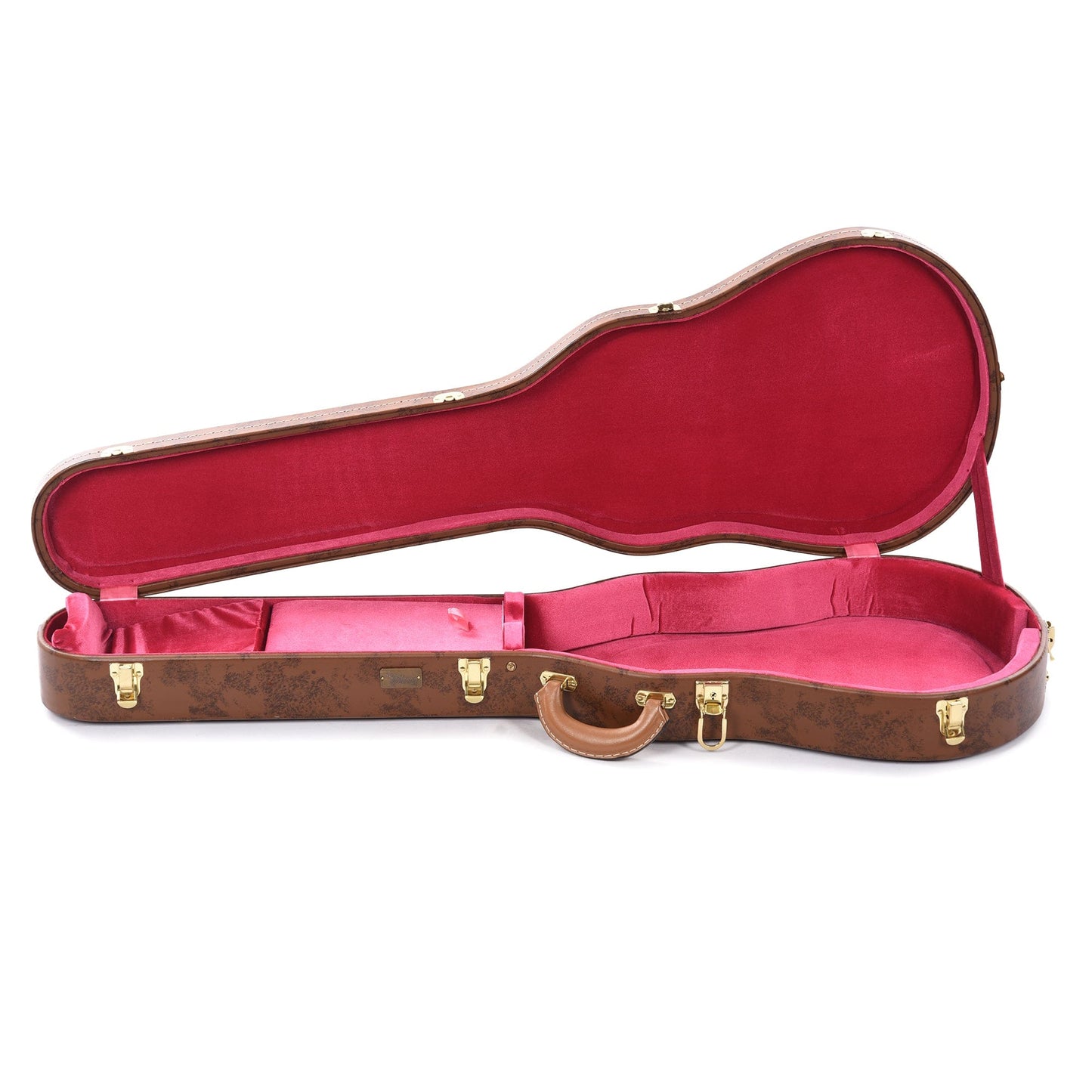 Lifton Historic "5-Latch" Hardshell Case Les Paul Brown/Pink Accessories / Cases and Gig Bags / Guitar Cases
