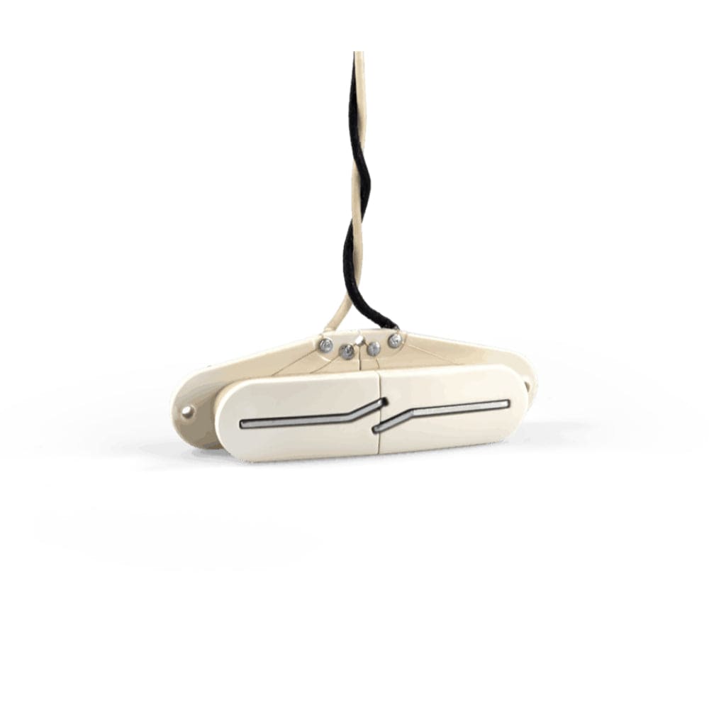 Lindy Fralin Split Blade for Mustang Bridge Pickup Parchment Blues Output Round (7.25" to 9" Radius) Parts / Guitar Pickups