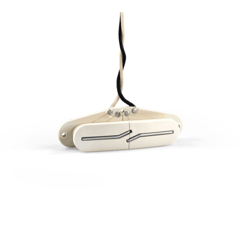 Lindy Fralin Split Blade for Mustang Neck Pickup Parchment Blues Output Round (7.25" to 9" Radius) Parts / Guitar Pickups