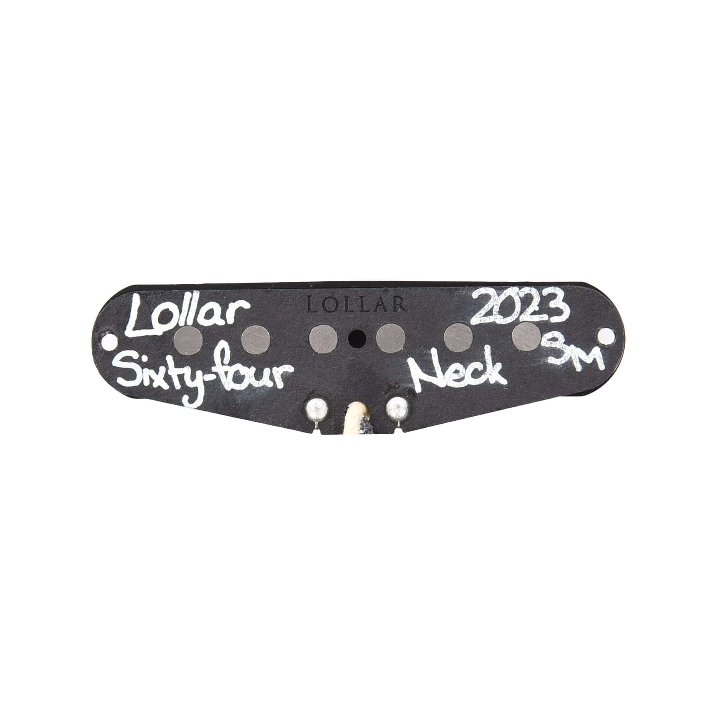 Lollar Sixty-Four Strat Flat Pole Neck Pickup Black Parts / Guitar Pickups