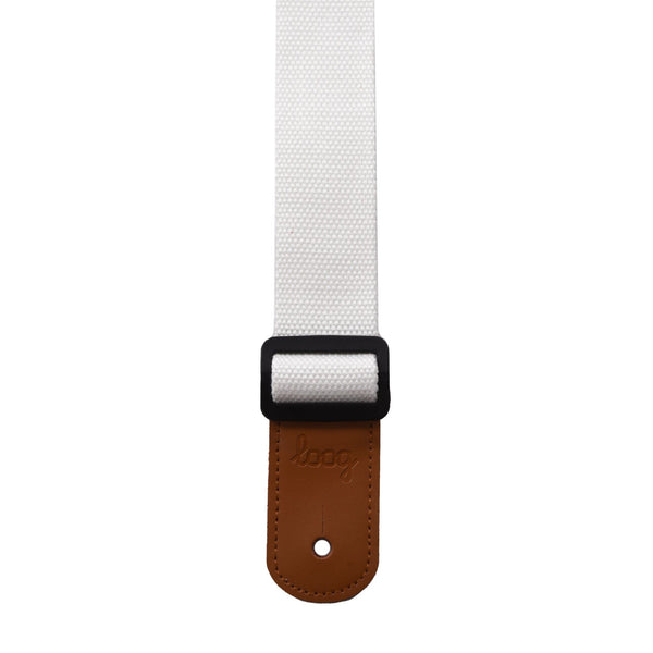 Loog Nylon Guitar Strap White Chicago Music Exchange