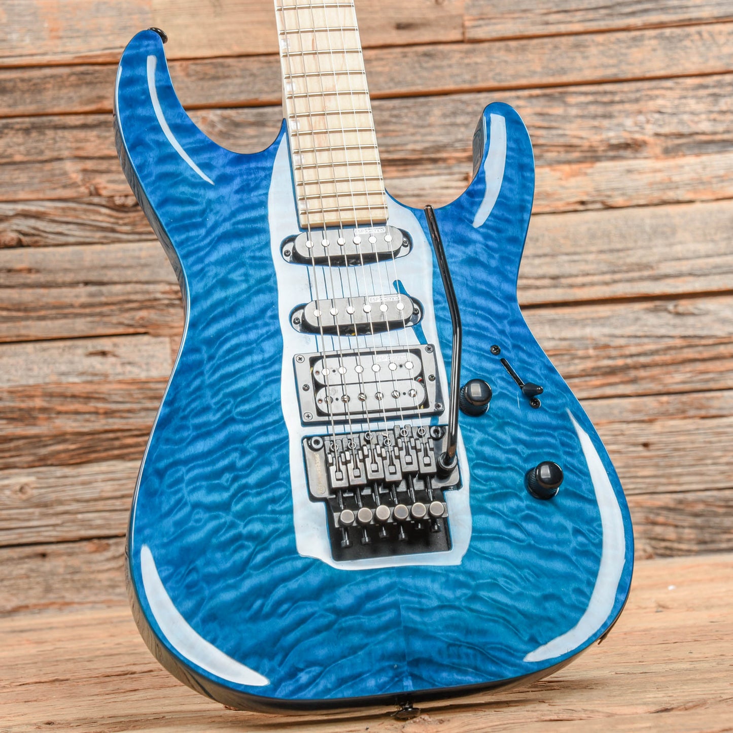 LTD MH-203 Blue Electric Guitars / Solid Body