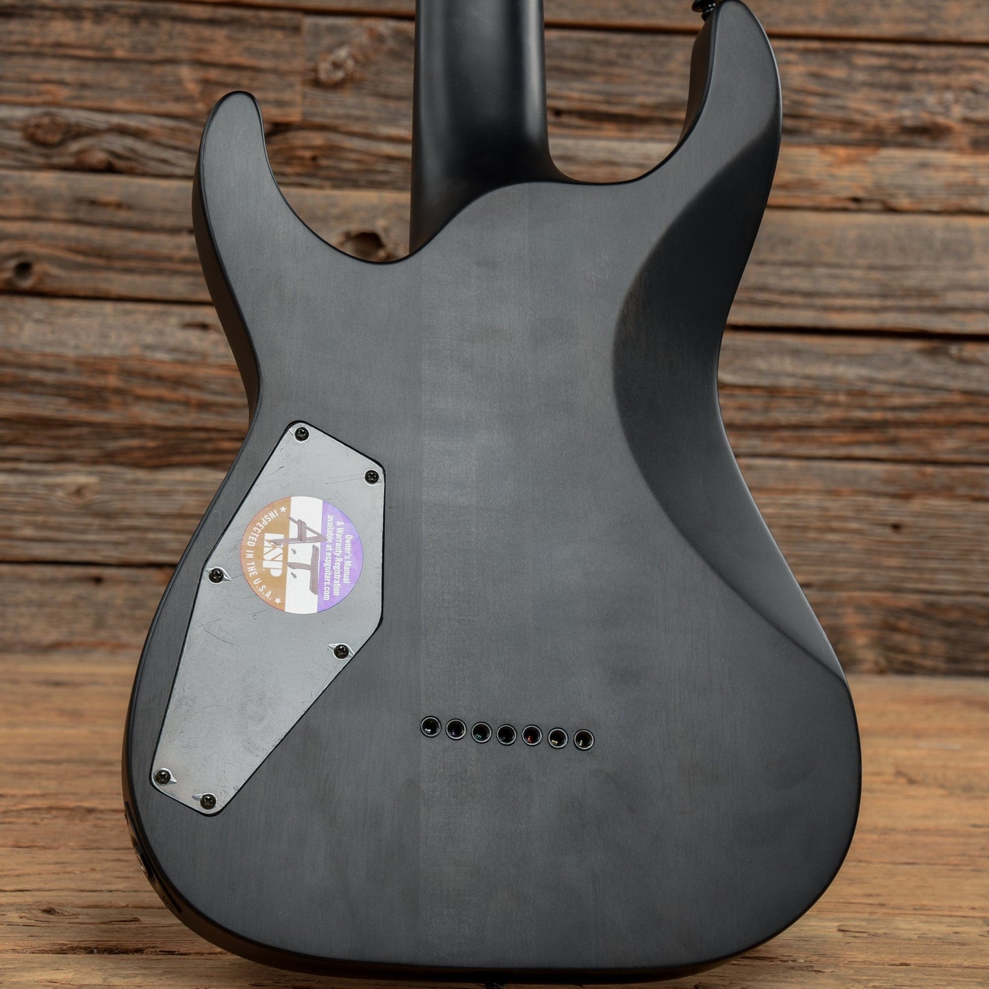 LTD ZH-7 Zach Householder Signature See Thru Black Satin 2013 Electric Guitars / Solid Body