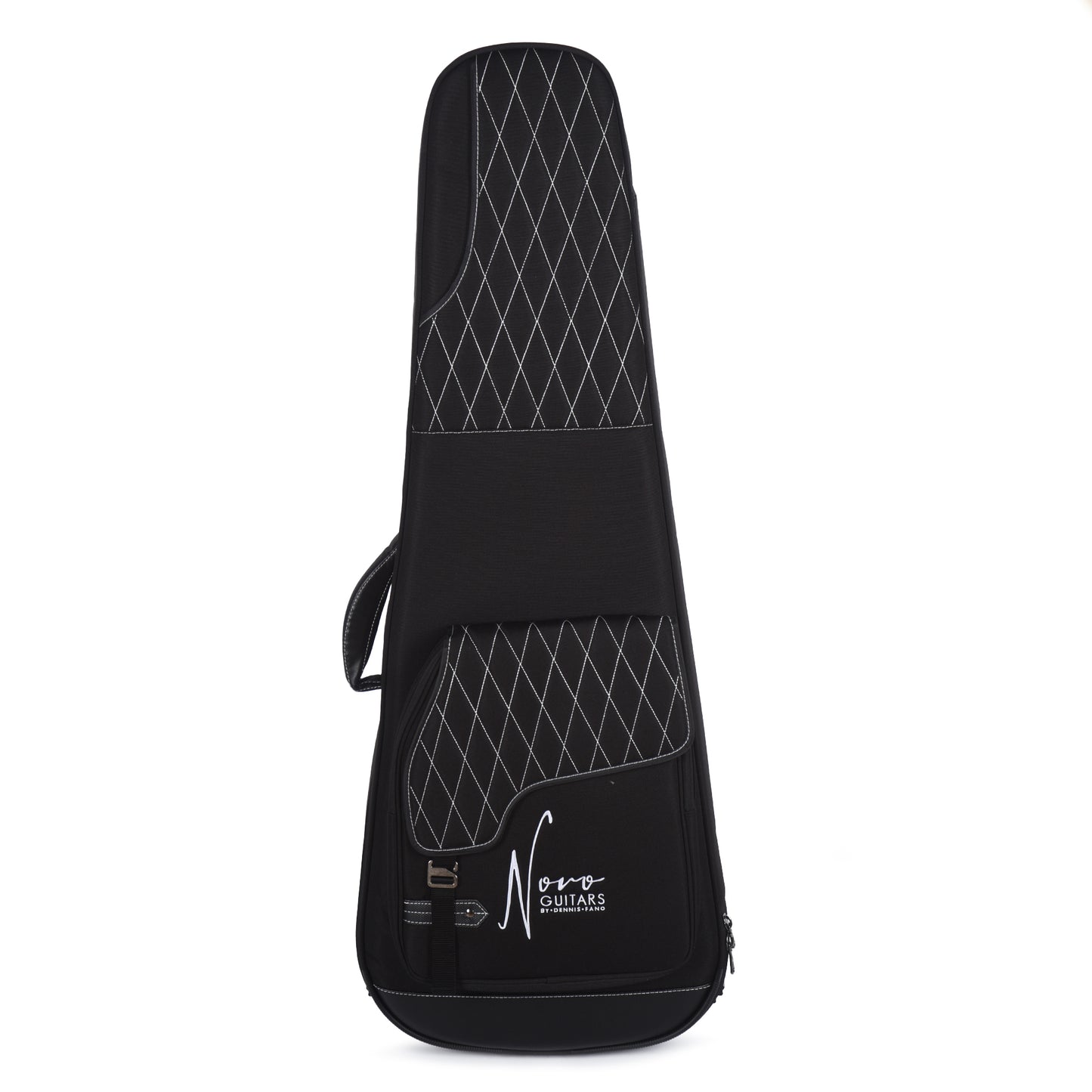 Novo Dealer Limited Nucleus Serus J Vandalism Yellow Over '64 3-Tone Burst Medium Distress