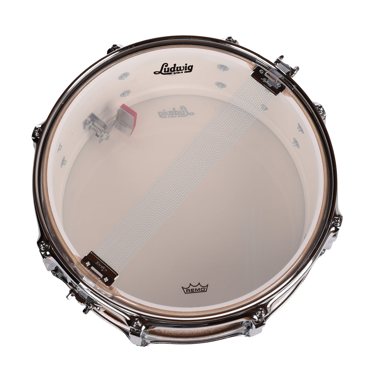 Ludwig 5.5x14 Classic Maple Jazz Fest Snare Drum Champagne Sparkle Snare Drums