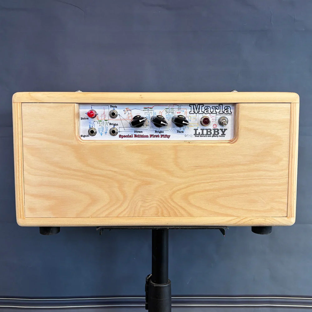 Marla Amplification LIBBY Reverb Unit Polyurethane Natural Effects and Pedals