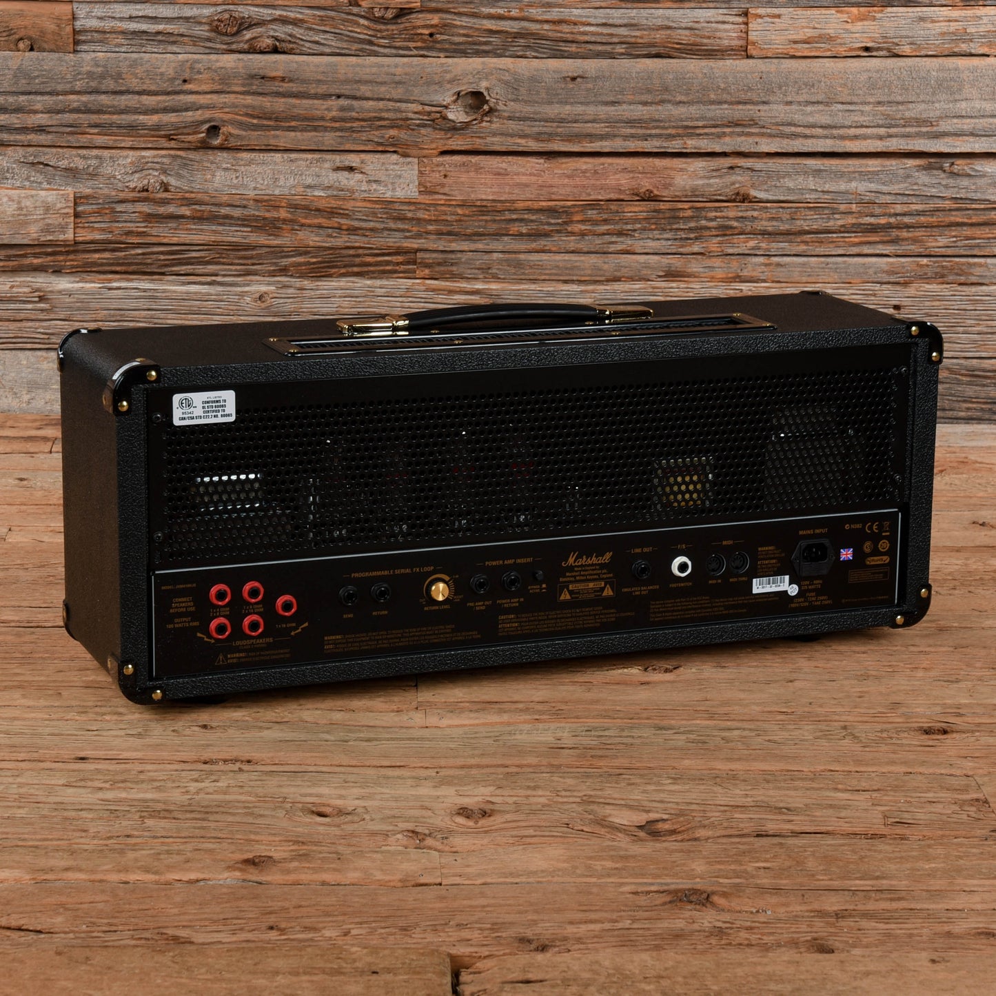 Marshall Marshall 100w Joe Satriani Head - Dave Amato of REO Speedwagon Amplifiers