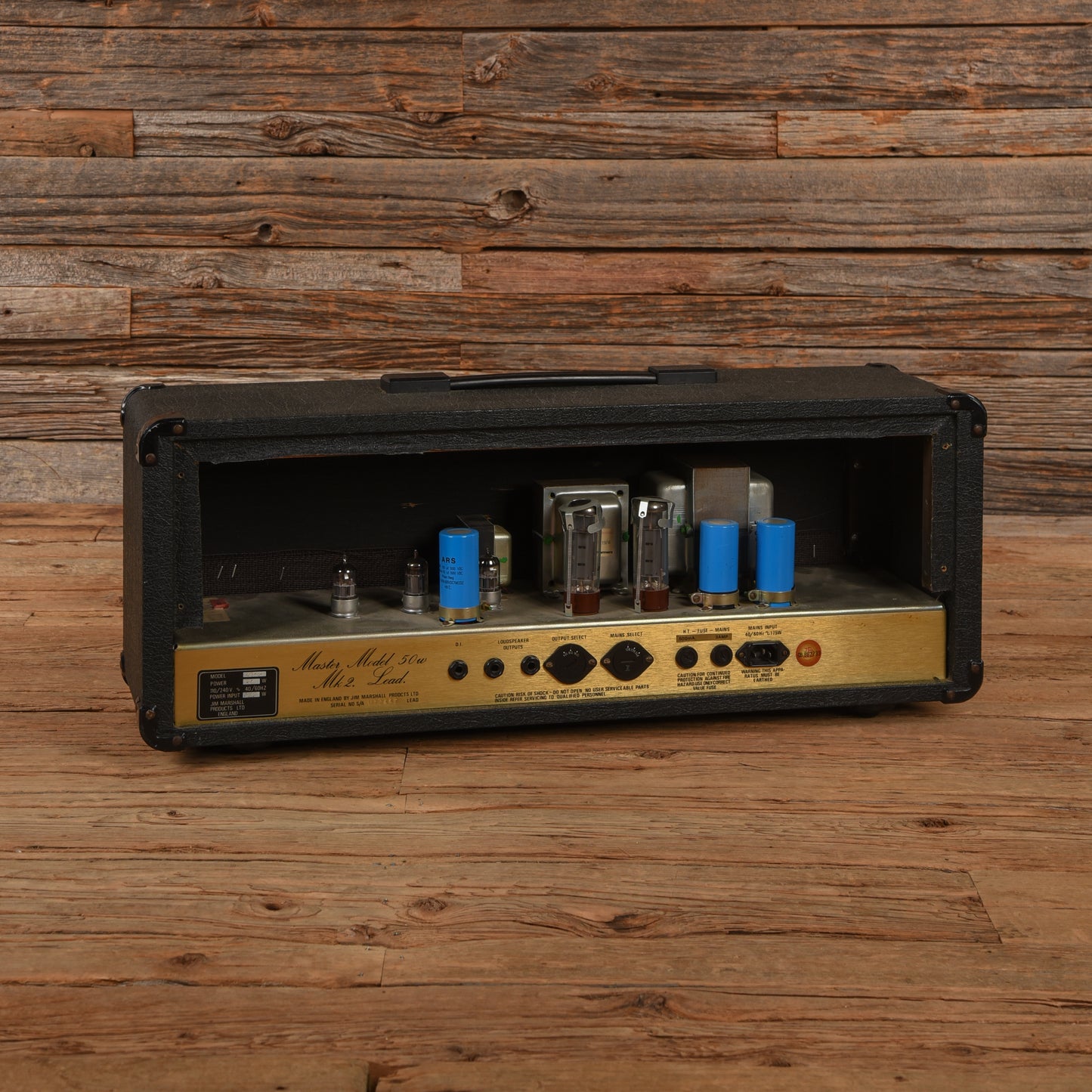 Marshall JCM800 Lead Series 2204 50w Master Model Mk II 50-Watt Guiar Amp Head 1986 Amps / Guitar Amps / Guitar Cabinets