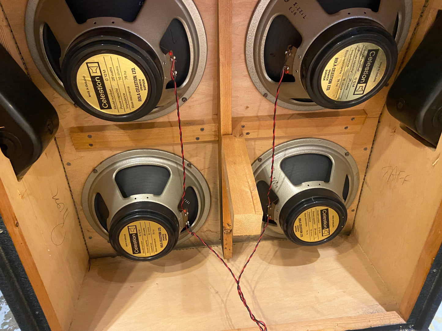 Marshall 1960A 4x12 Cabinet 1976 Amps / Guitar Cabinets