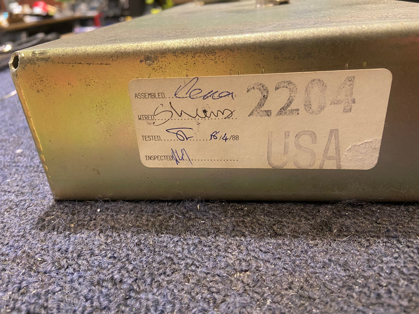 Marshall JCM800 Lead Series 2204 Master Model 50 Mk II 50-Watt Guitar Amp Head 1988 Amps / Guitar Cabinets