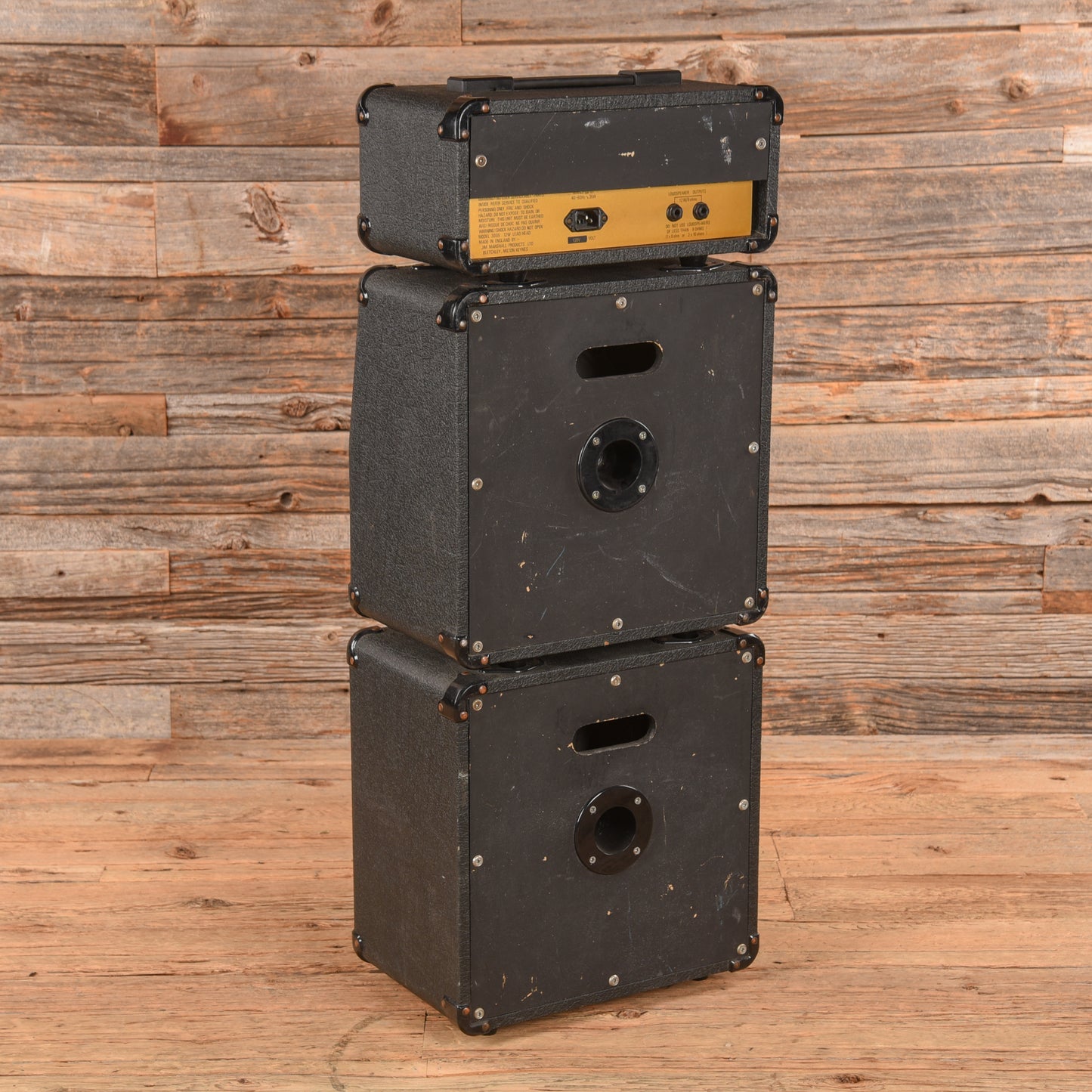 Marshall Marshall Lead 12 Mini Stack Black - Dave Amato of REO Speedwagon