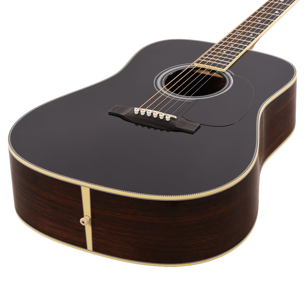 Martin Custom Shop D-35 Style Dreadnought Adirondack Spruce VTS/Wild Grain East Indian Rosewood Black Top Acoustic Guitars