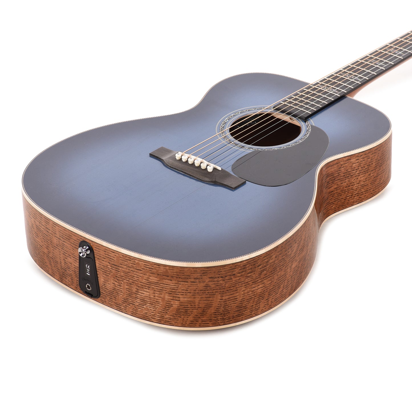 Martin Limited Edition CEO-11 European Spruce/White Oak New Horizons Blue Burst Acoustic Guitars / OM and Auditorium