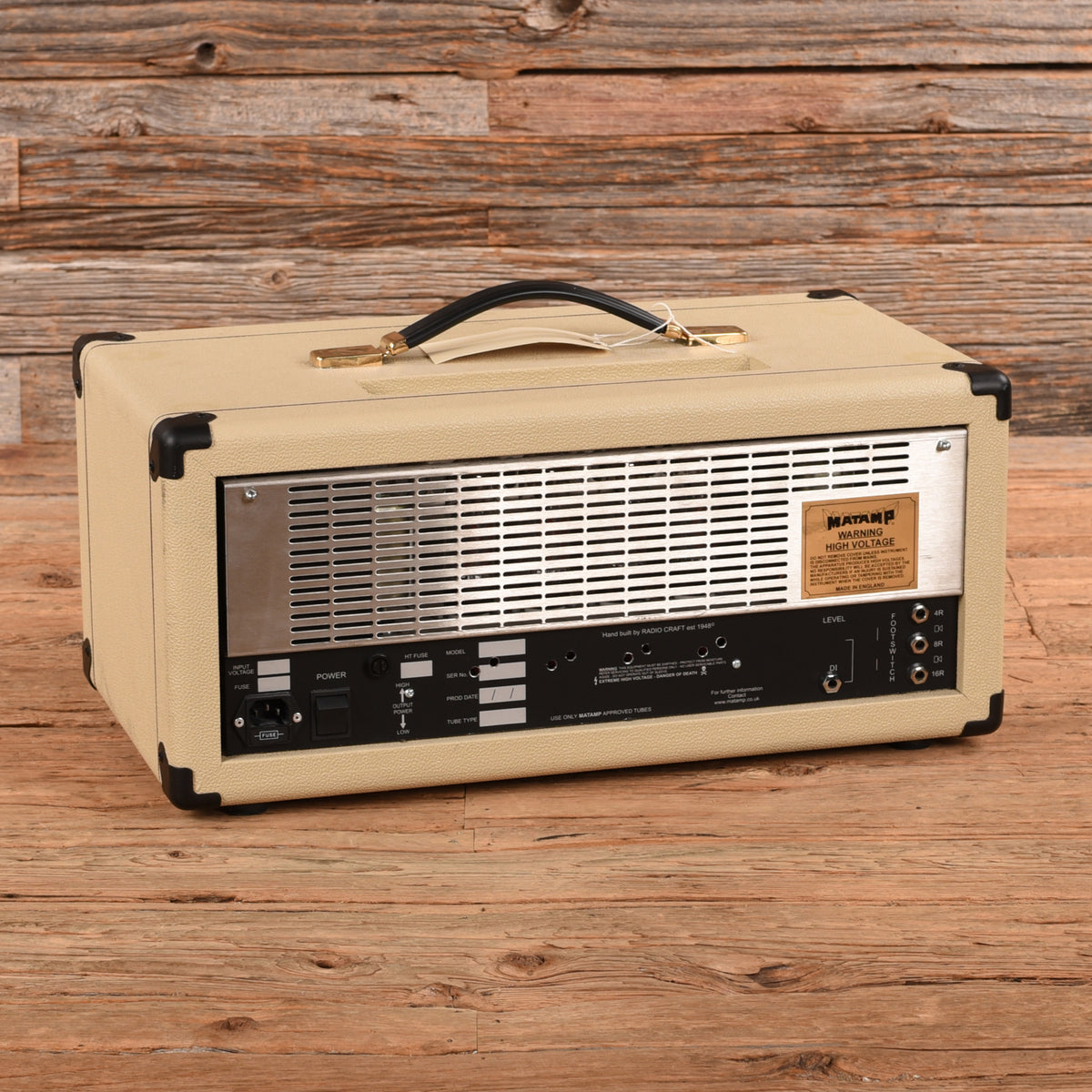 Matamp GTO 120-Watt Guitar Amp Head Amplifiers