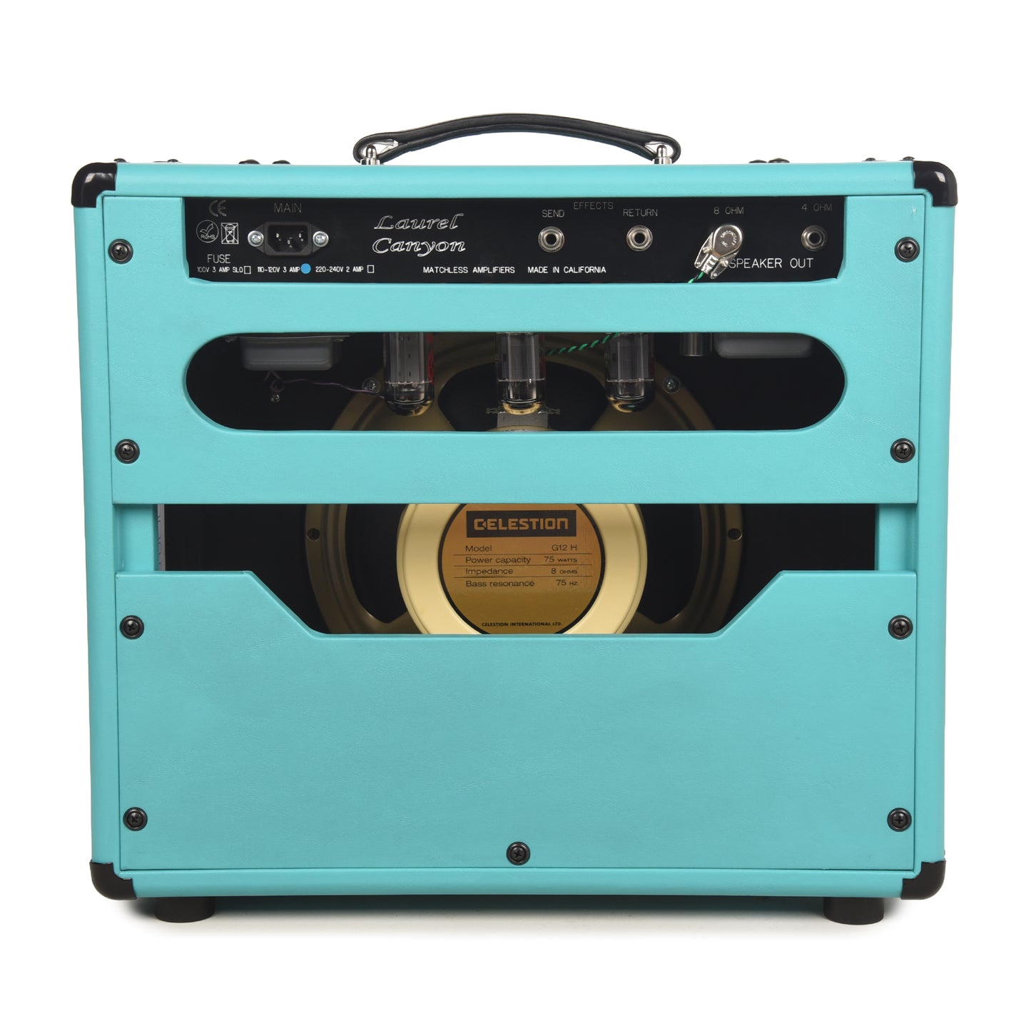 Matchless Laurel Canyon 20W 1x12" Combo Turquoise w/ Gold Grille Amplifiers
