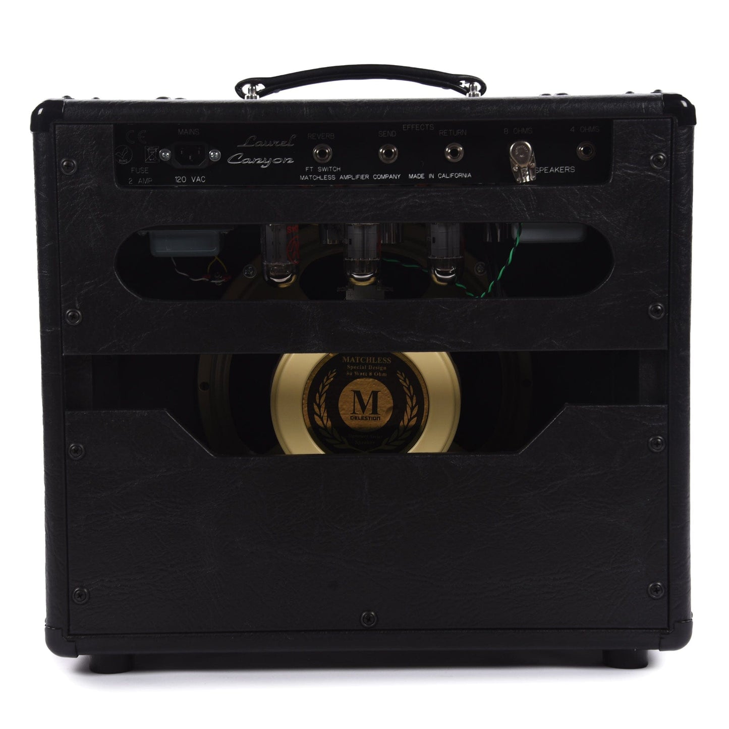Matchless Laurel Canyon Reverb 20W 1x12" Combo Black w/Gold Grill & Piping Amps / Guitar Combos
