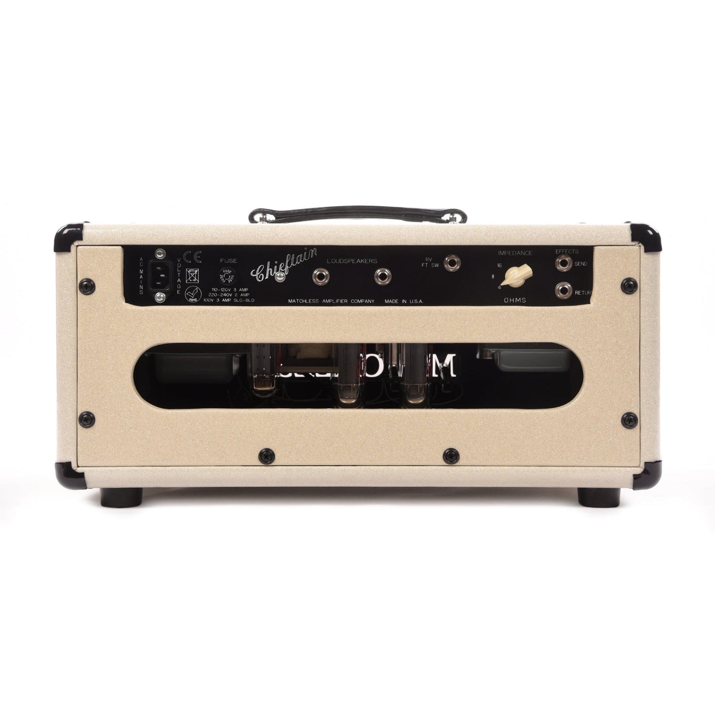 Matchless Chieftan Reverb 40W Head Sparkle Cream Amps / Guitar Heads