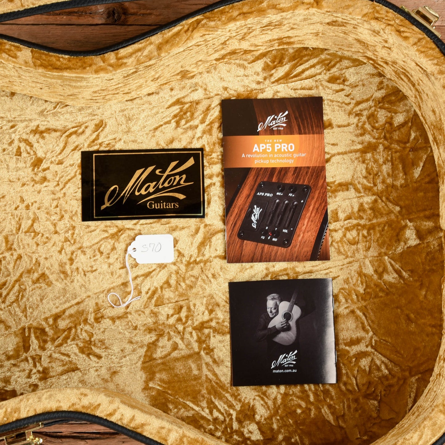 Maton S70 Natural Acoustic Guitars / Dreadnought