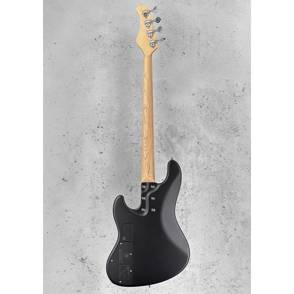 Mayones Jabba Custom BB 4 Buckeye Burl/Swamp Ash Satin Trans Natural Black Burst Bass Guitars