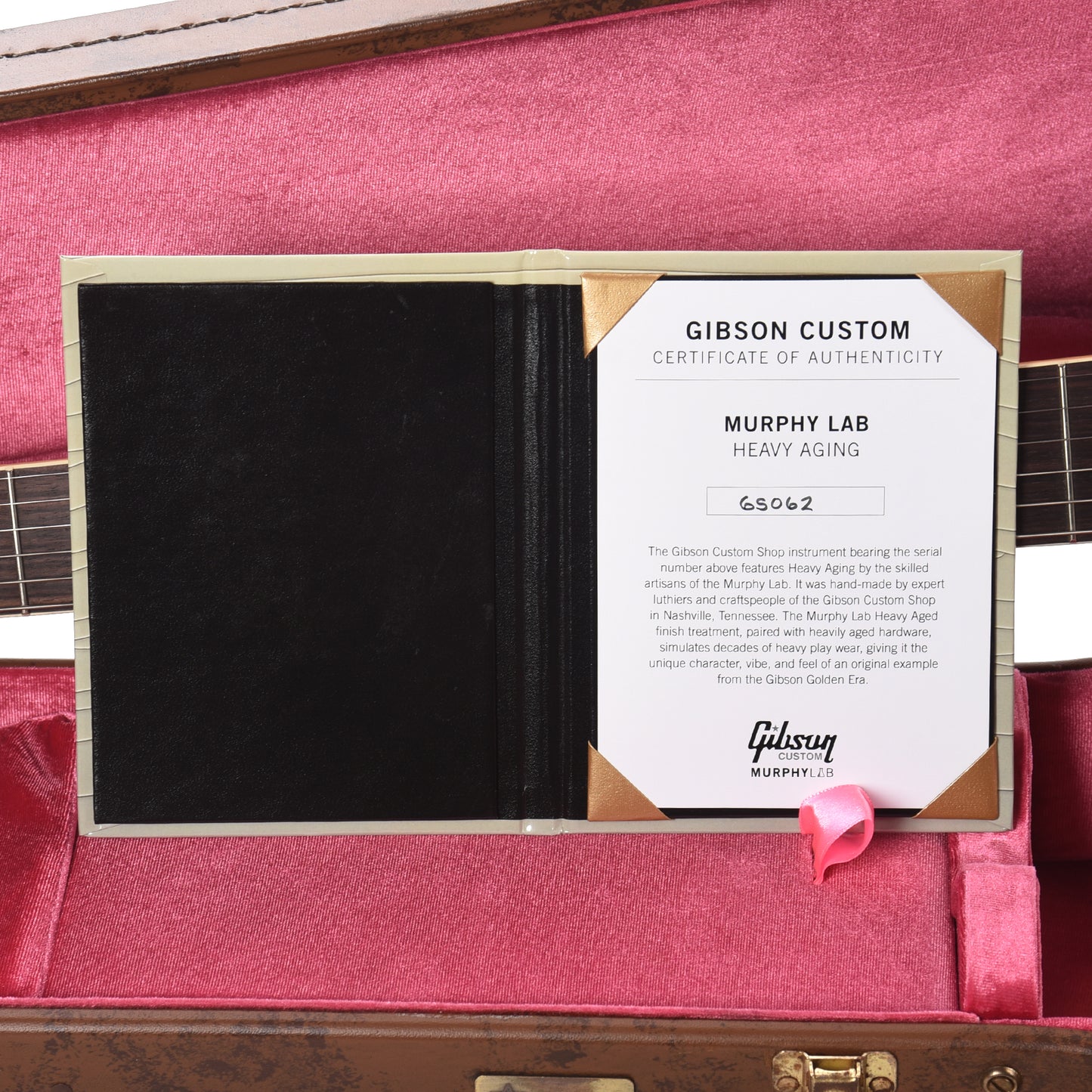 Gibson Custom Shop 1956 Les Paul Goldtop Reissue Double Gold Ultralight Back Murphy Lab Heavy Aged