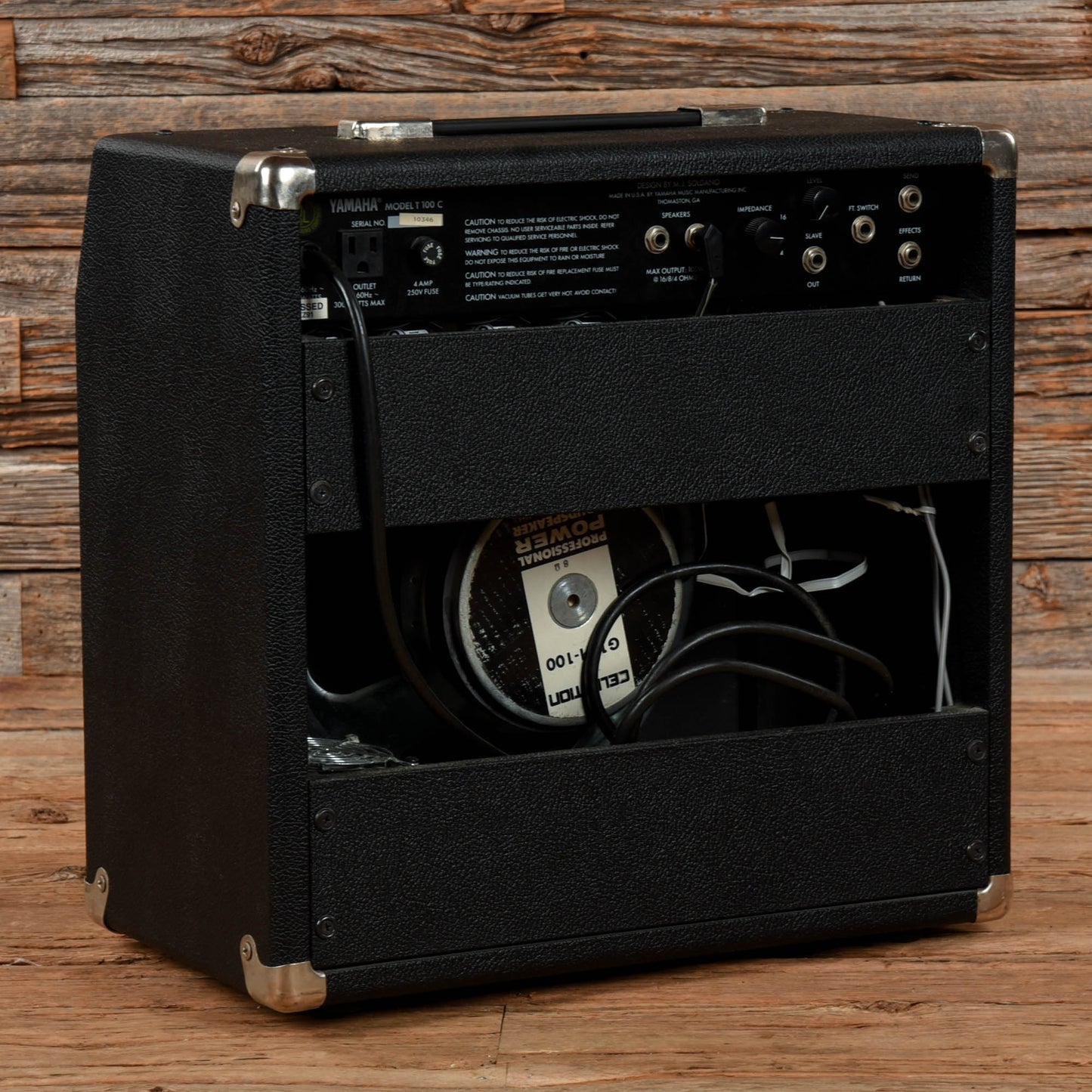 Yamaha Soldano T100C 2-Channel 100-Watt 1x12" Guitar Combo Amp 1992