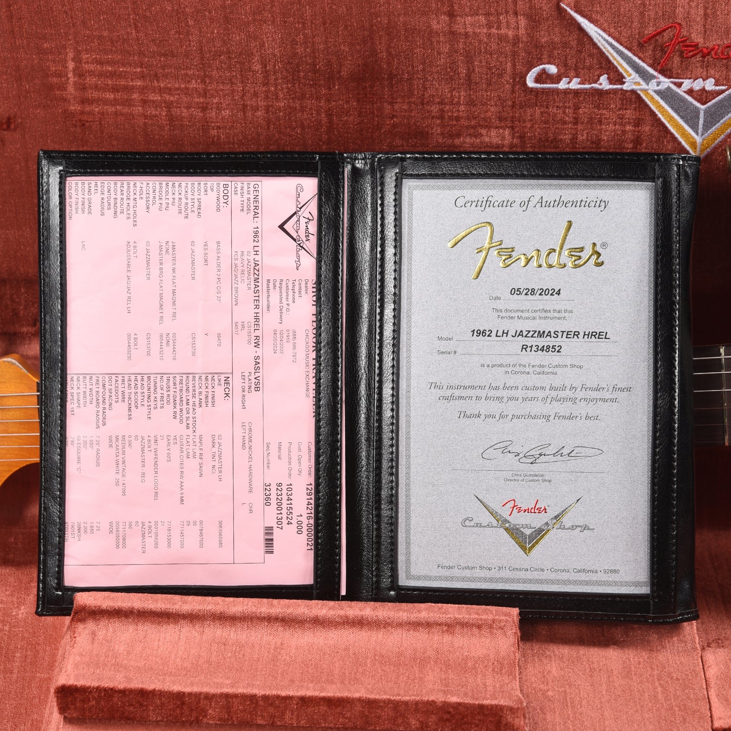 Fender Custom Shop 1962 Jazzmaster "Chicago Special" Heavy Relic Super Aged Silverburst LEFTY