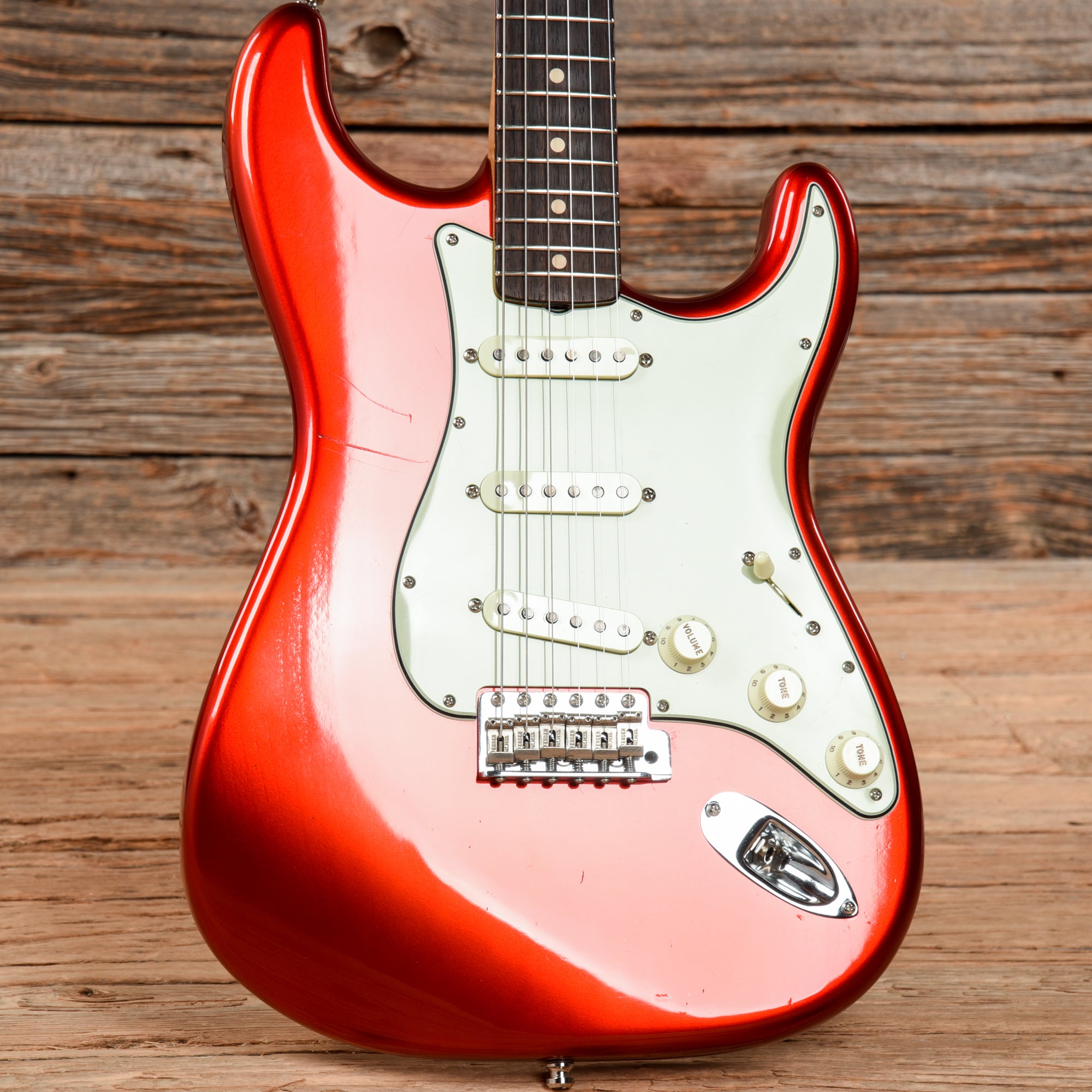 Fender Custom Shop WW10 '61 Stratocaster Relic Ready Candy Apple Red 2018