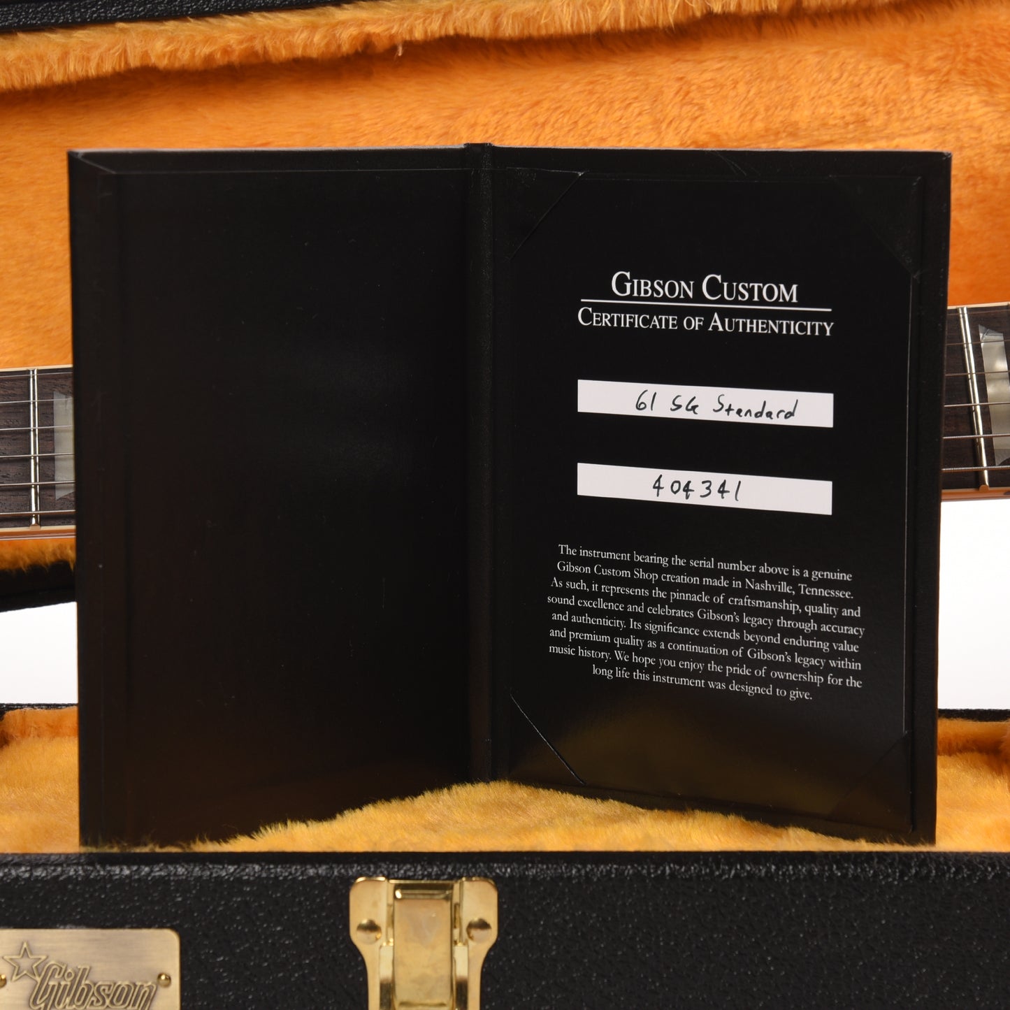 Gibson Custom Shop 1961 Les Paul SG Standard "CME Spec" Antique TV Yellow VOS w/Flat Short Maestro Vibrola