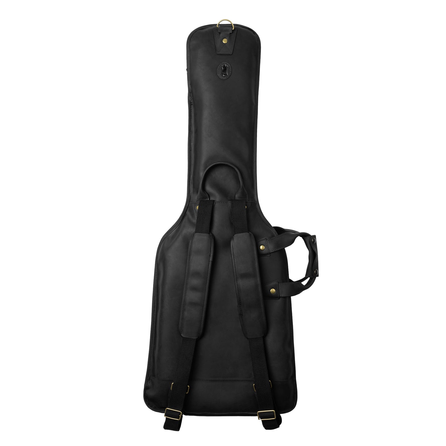 Levy's Solera Series Black Leather Electric Guitar Bag