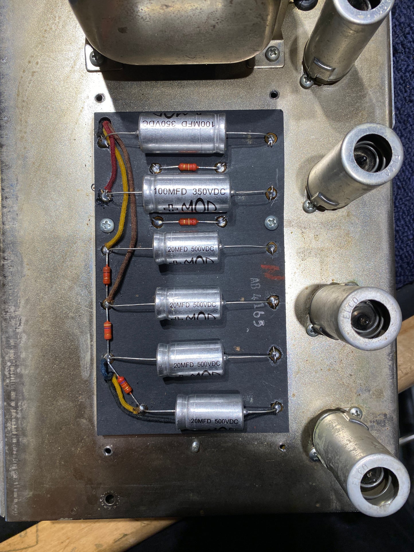 Fender Bassman 2-Channel 50-Watt Guitar Amp Head w/ 2x10 Cab 1965