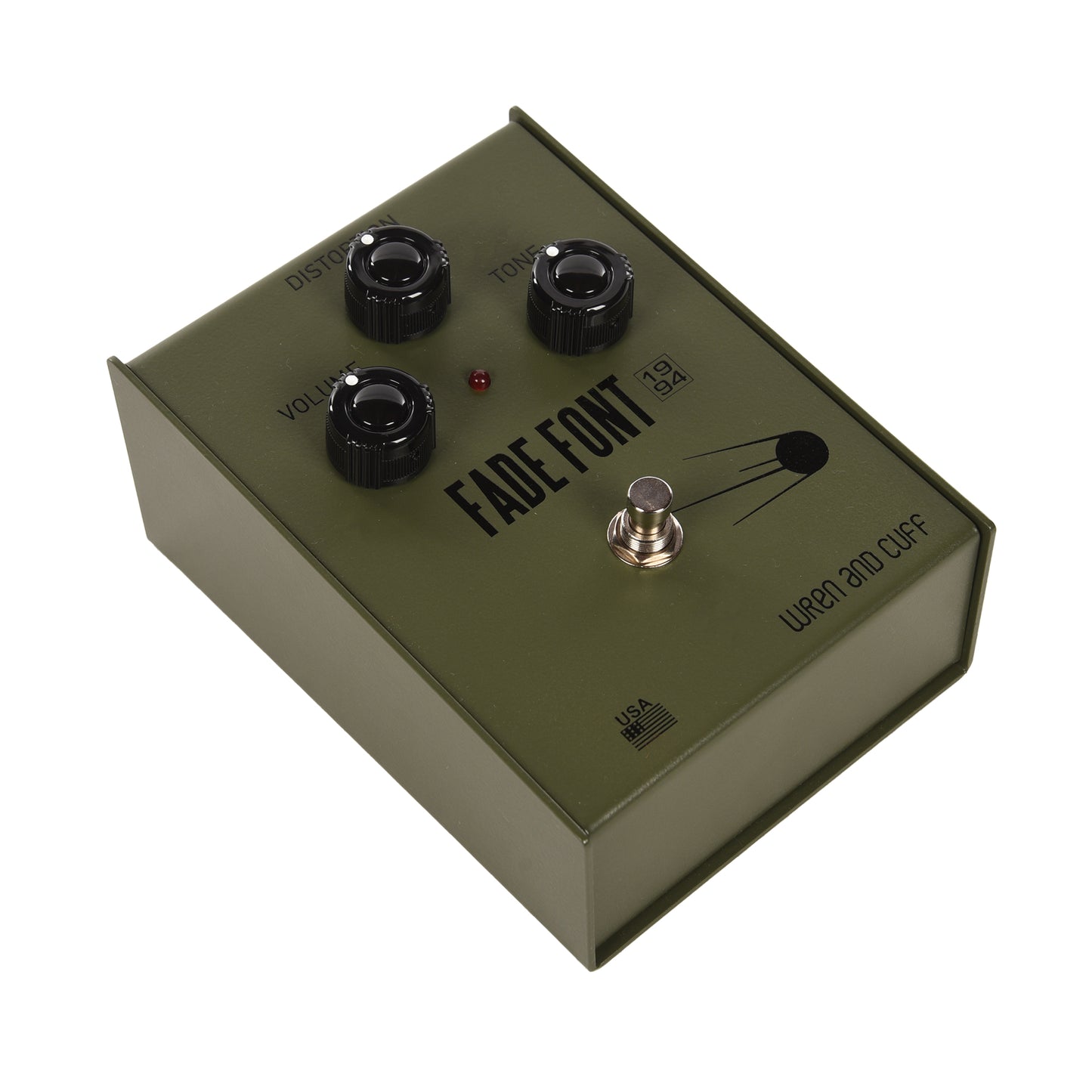 Wren and Cuff Fade Font '94 Fuzz Pedal