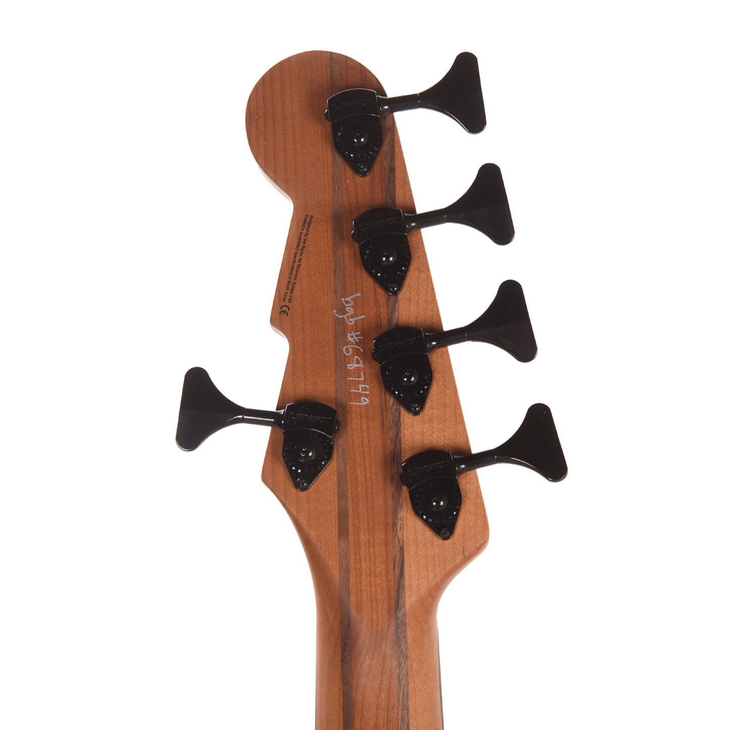 Reverend Mercalli 5 5-String Bass Guitar Blackout