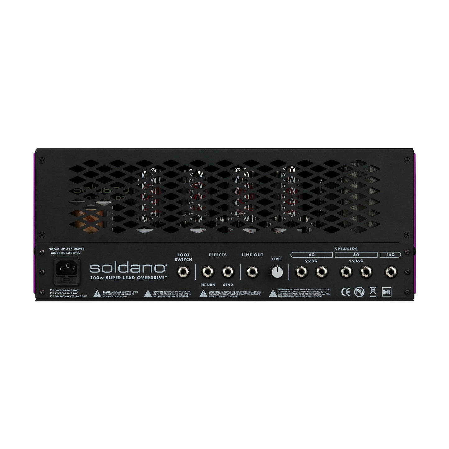 Soldano SLO-100R 100w Super Lead Overdrive Rackmount Amplifier Limited Edition