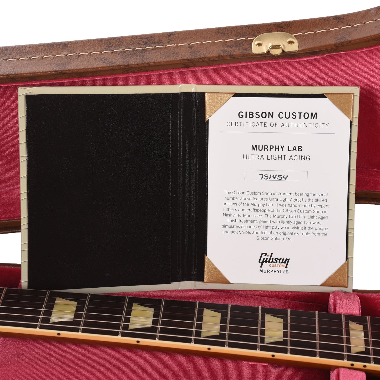 Gibson Custom Shop Murphy Lab 1957 Les Paul Goldtop Reissue Double Gold Ultra Light Aged