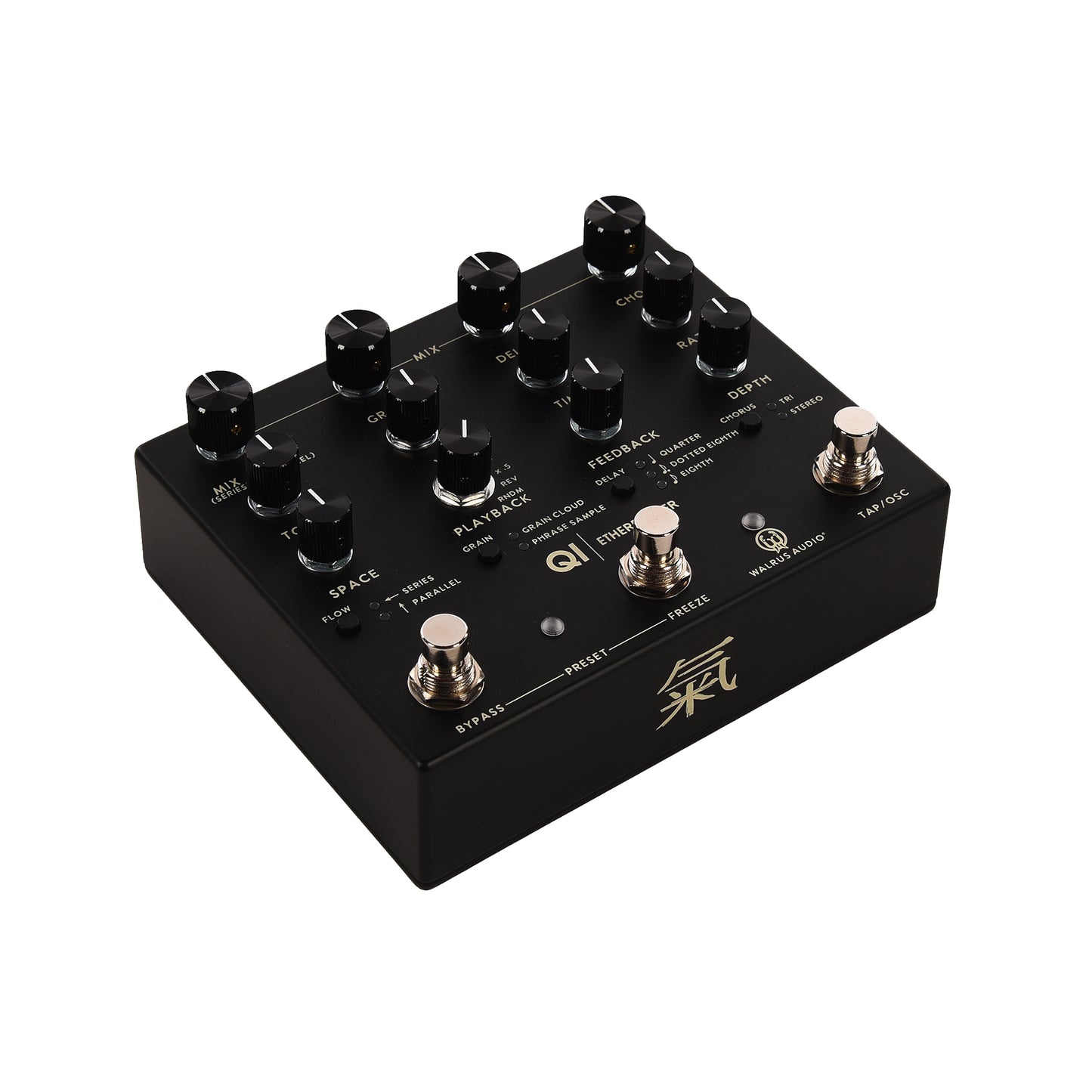 Walrus Qi Etherealizer Multi-Effect Pedal Black