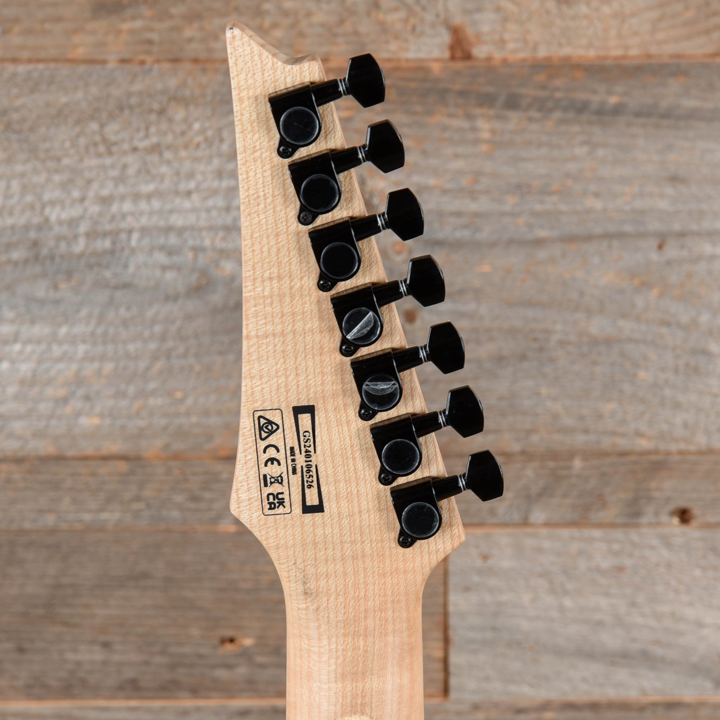 Ibanez GRG7221QA RG Gio Transparent Black Sunburst 7-String