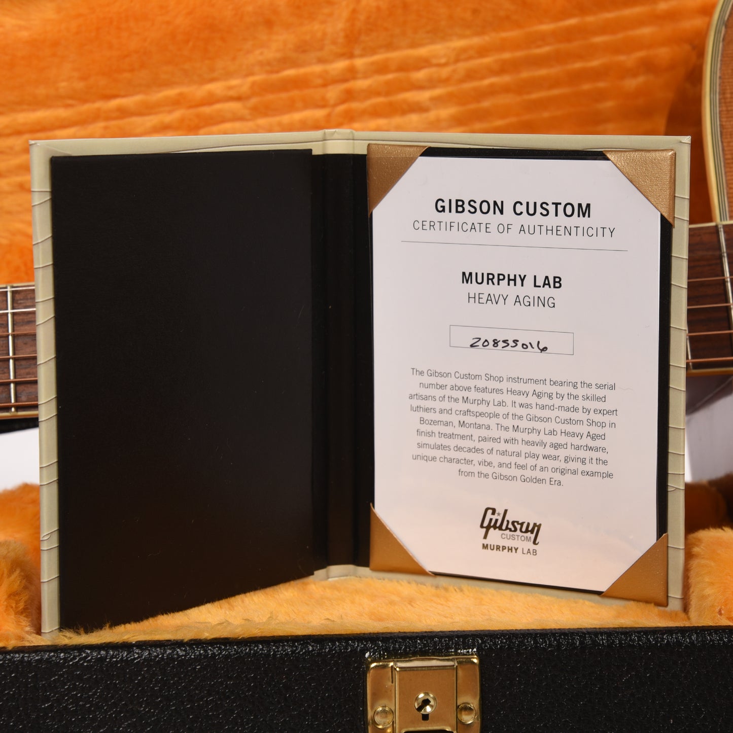 Gibson Custom Shop 1963 Country Western Smoked Natural Murphy Lab Heavy Aged