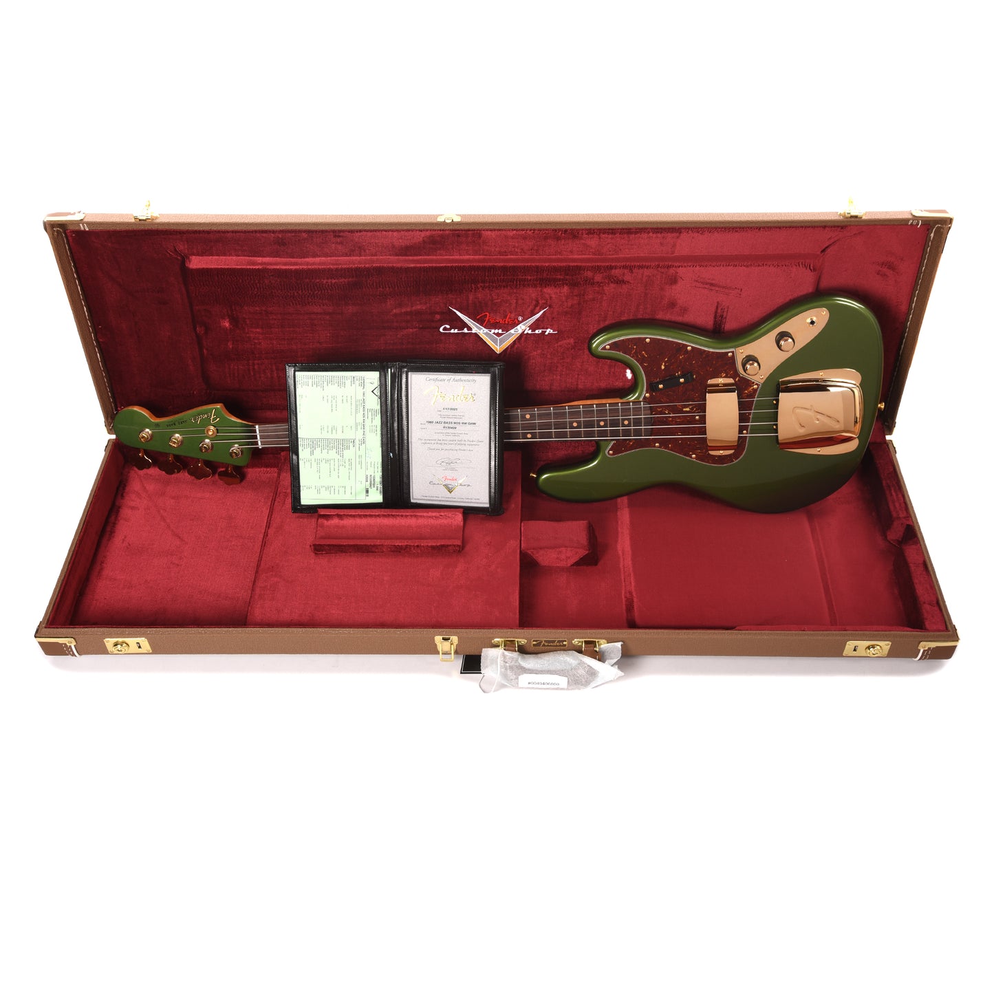 Fender Custom Shop 1960 Jazz Bass NOS Aged Cadillac Green