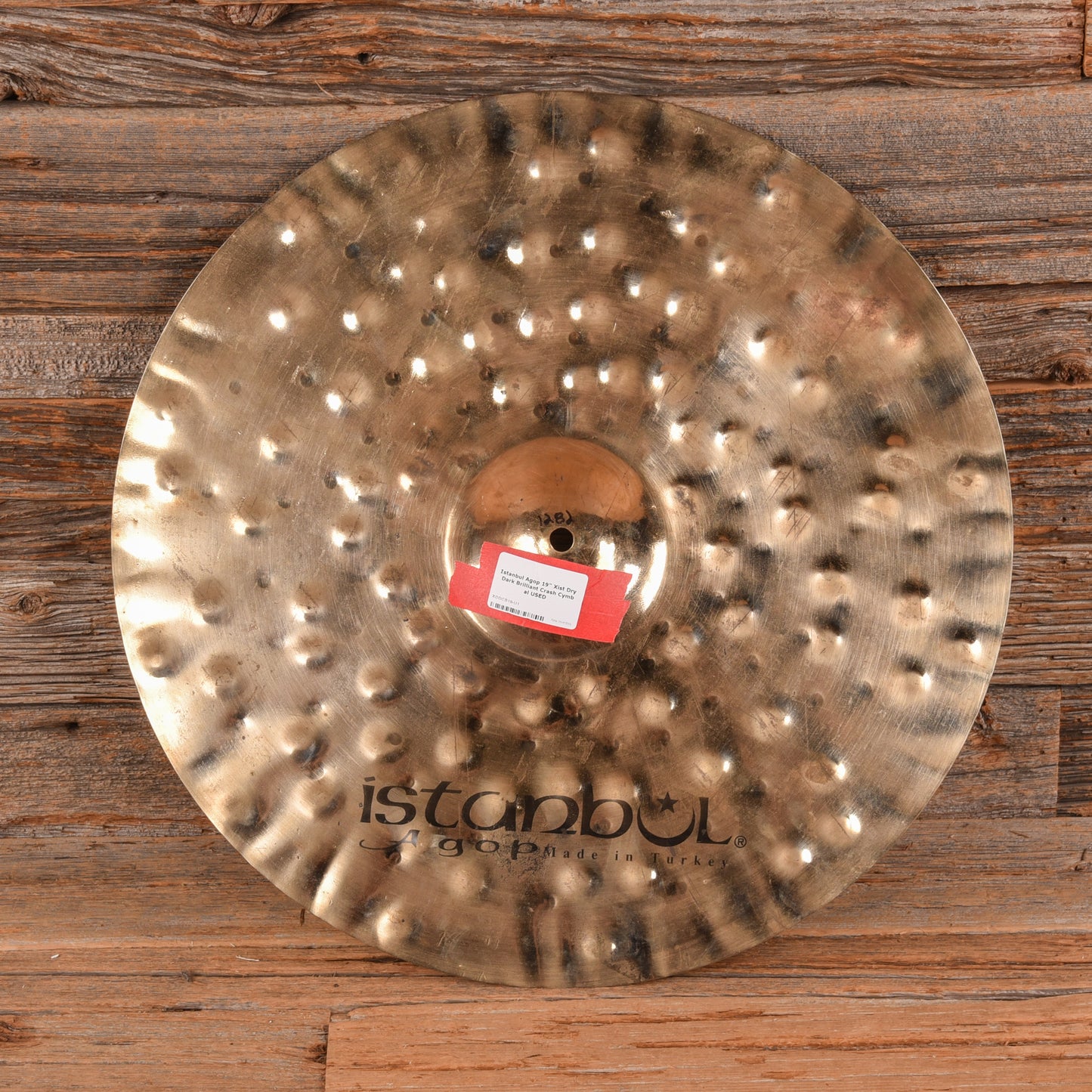 Istanbul Agop 19" Xist Dry Dark Brilliant Crash Cymbal