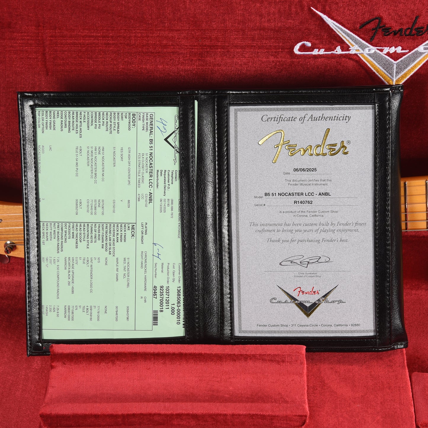 Fender Custom Shop 1951 Nocaster Deluxe Closet Classic Aged Nocaster Blonde