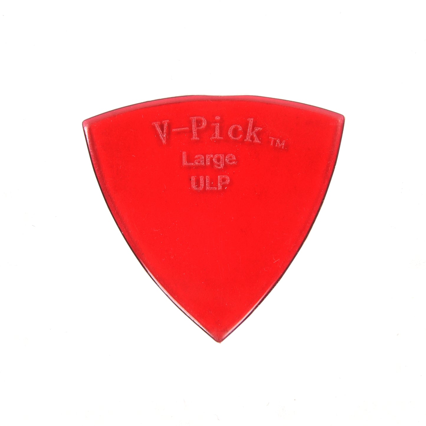 V-Picks Large Pointed Ultra Lite Guitar Pick Ruby Red (3)