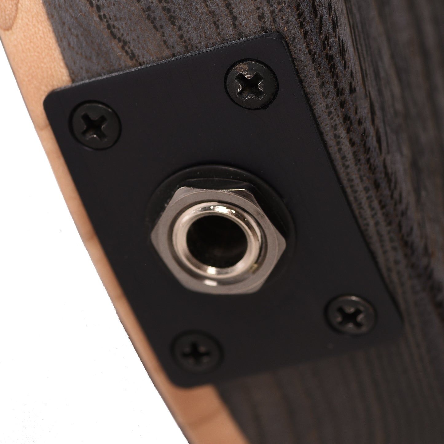 PRS Private Stock #11757 Custom 24 Stoptail Curly Maple/Swamp Ash Purple Glow w/Pale Moon Ebony Neck & Bats in Flight Inlay