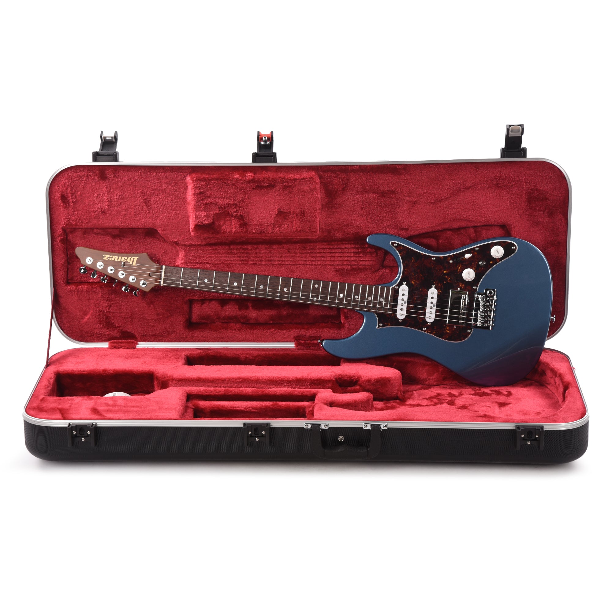Ibanez AZ2204NPBM Prestige Electric Guitar Prussian Blue Metallic
