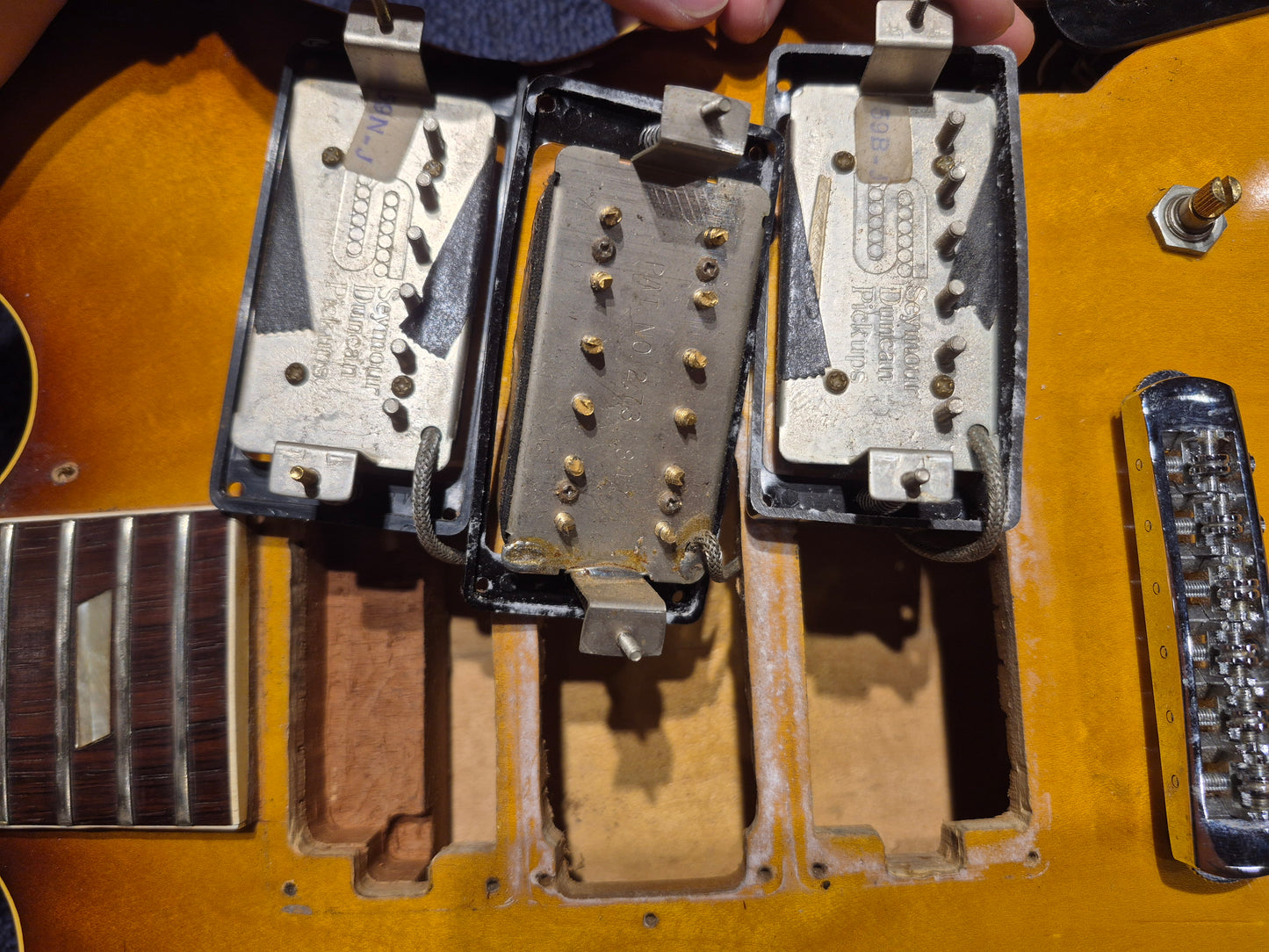 Epiphone Casino (Modified 3 Humbuckers) Sunburst 1960s