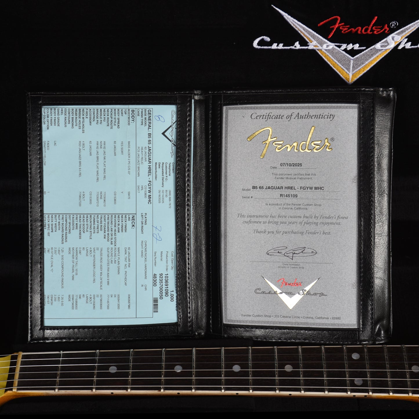 Fender Custom Shop 1965 Jaguar Heavy Relic Faded Graffiti Yellow