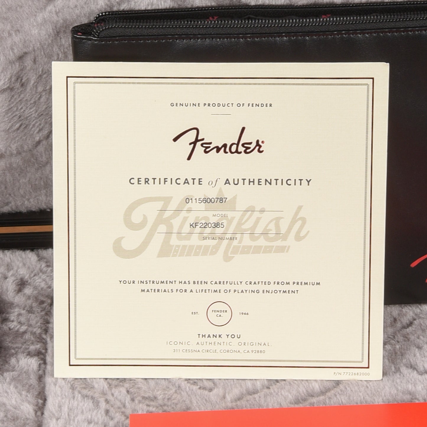 Fender Artist Kingfish Telecaster Deluxe Mississippi 2022