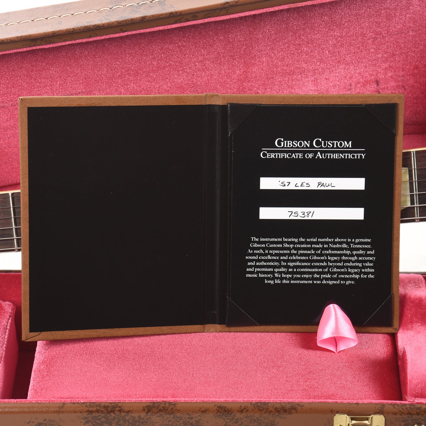 Gibson Custom Shop 1957 Les Paul Goldtop "CME Spec" Double Gold VOS w/59 Carmelita Neck