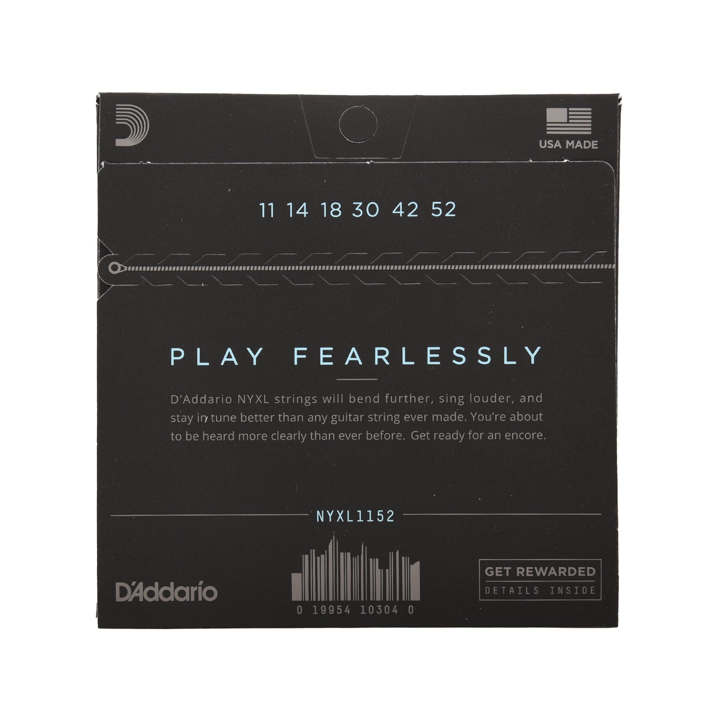 D'Addario NYXL Electric Guitar Strings Medium/Heavy 11-52